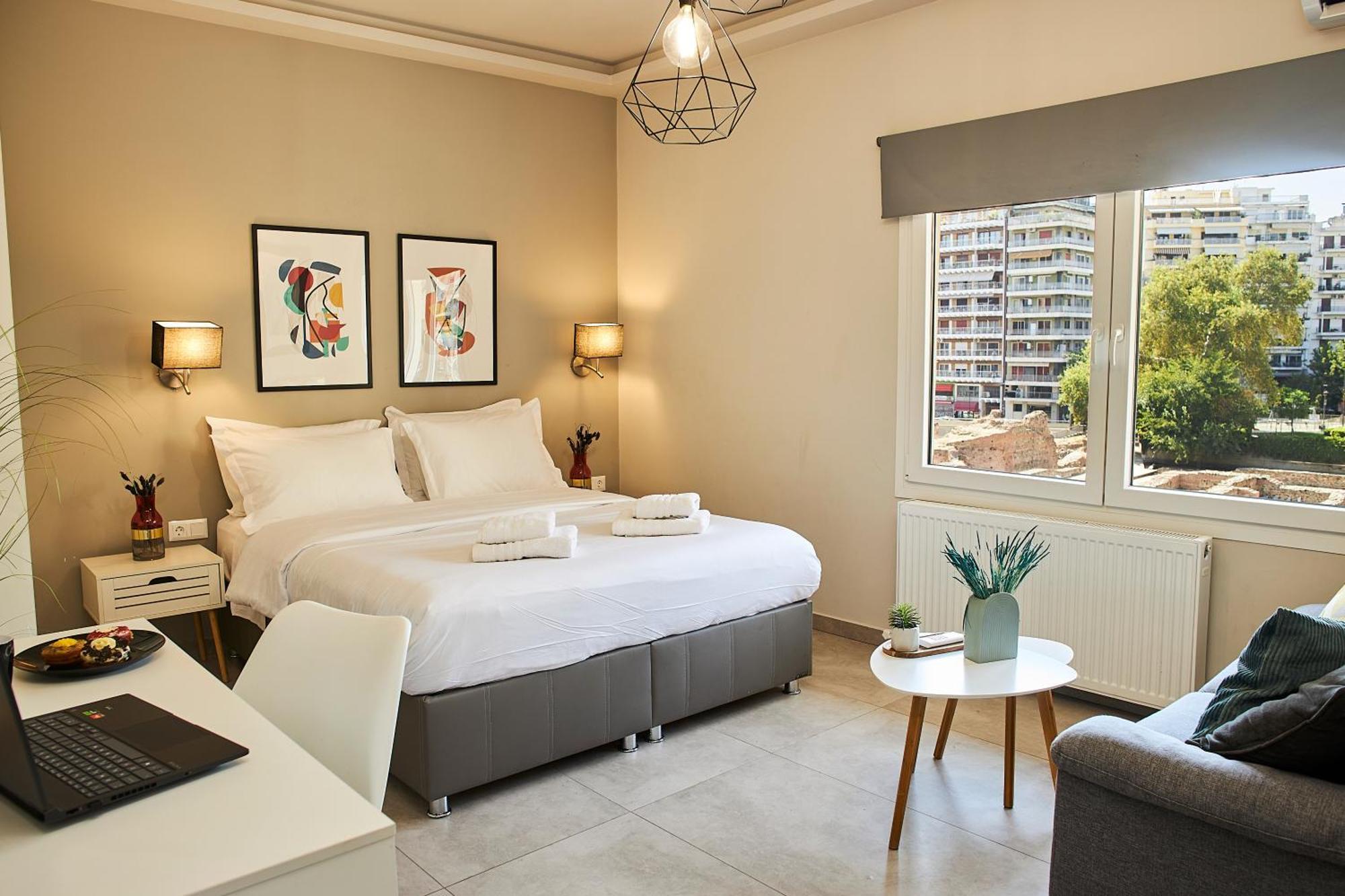 Starlights Wonderful View Apartments By Binobi! Thessaloníki Ngoại thất bức ảnh